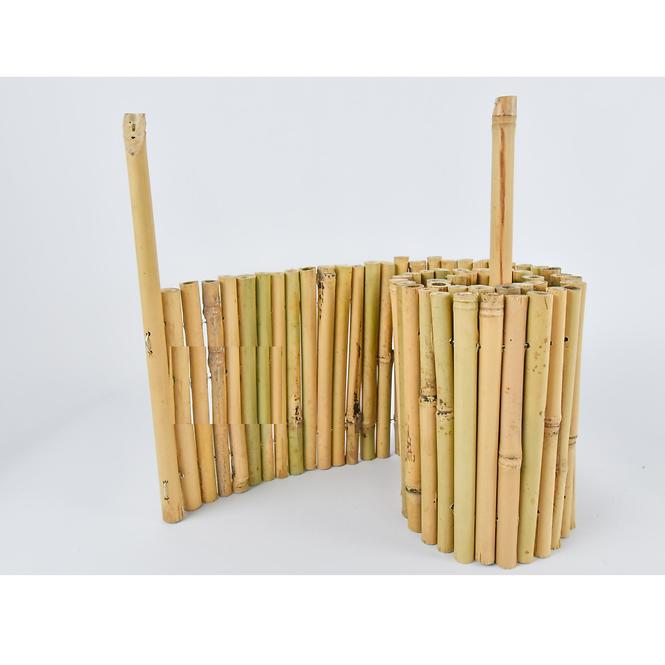 Bambuszkerítés 30 cm x 1 m 2x lábak 15 cm 16/20 mm