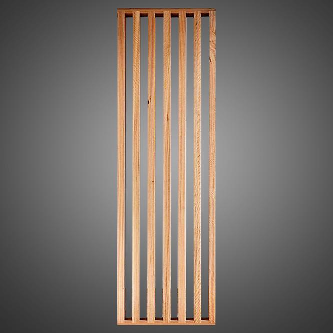 3D MDF természetes lamelfal 60x265cm