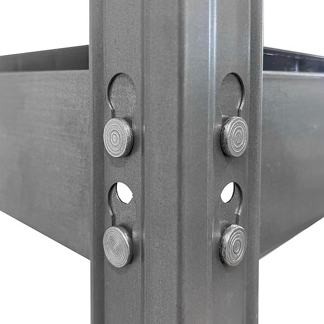 Fém állvány Rivet Outdoor 180x100x38 – 4 polc/80 kg