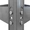 Fém állvány Rivet Outdoor 180x100x38 – 4 polc/80 kg,3
