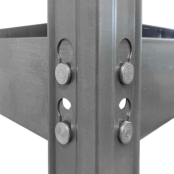 Fém állvány Rivet Outdoor 180x100x38 – 5 polc/80 kg
