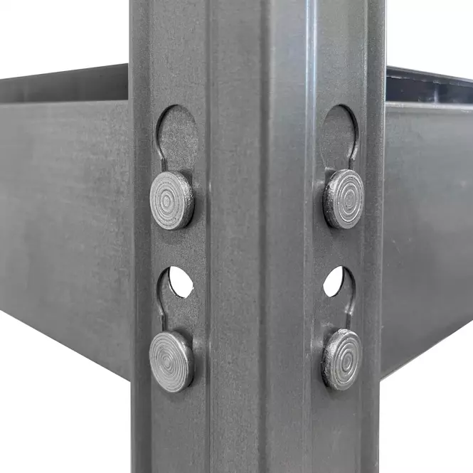 Fém állvány Rivet Outdoor 180x100x38 – 5 polc/80 kg,2