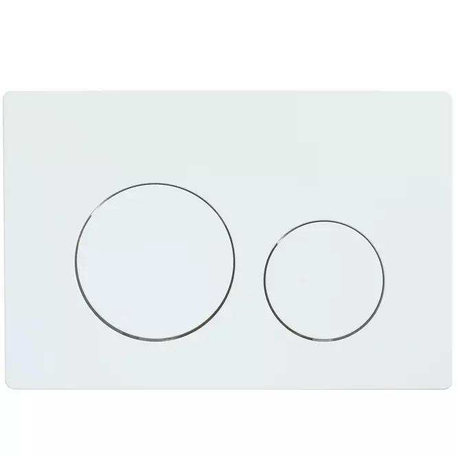 Gomb Royal White Oval