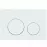 Gomb Royal White Oval