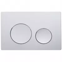 Gomb Royal Chrom Oval