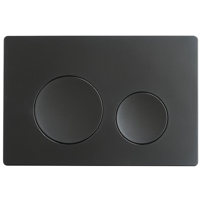 Gomb Royal Black Oval 