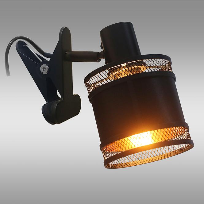 Lámpa METALOPIK 49032 BLACK/GOLD K1