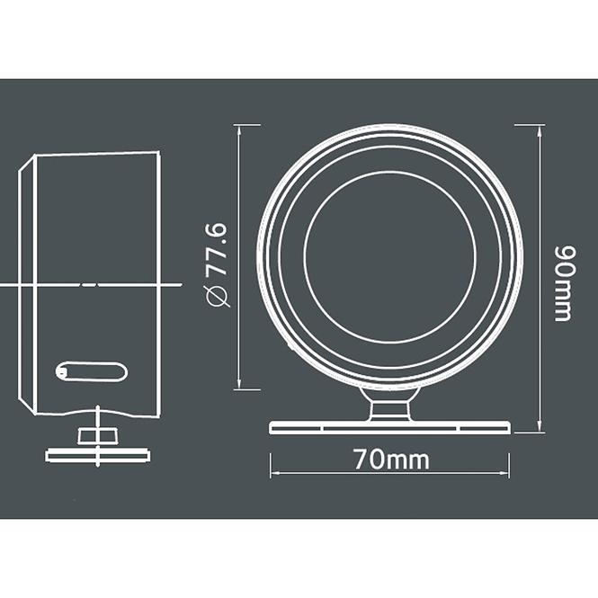 Lámpa CLIPSPOT 47003 BLACK K1