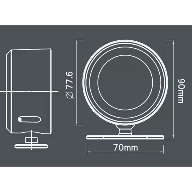 Lámpa CLIPSPOT 47004 WHITE K1,5