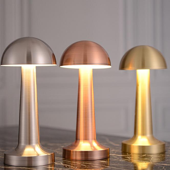 Asztali lámpa ISA 49020 PINK-GOLD USB LB1