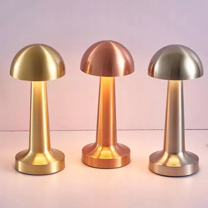 Asztali lámpa ISA 49020 PINK-GOLD USB LB1,8