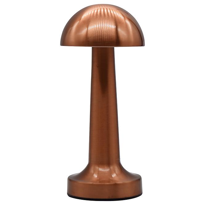 Asztali lámpa ISA 49020 PINK-GOLD USB LB1