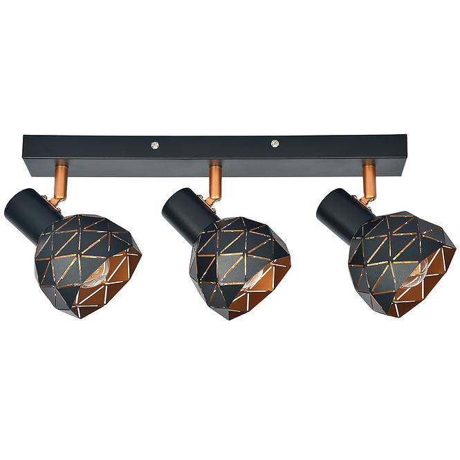 Lámpa Puzzle 3 AS-PUE143B black LS3