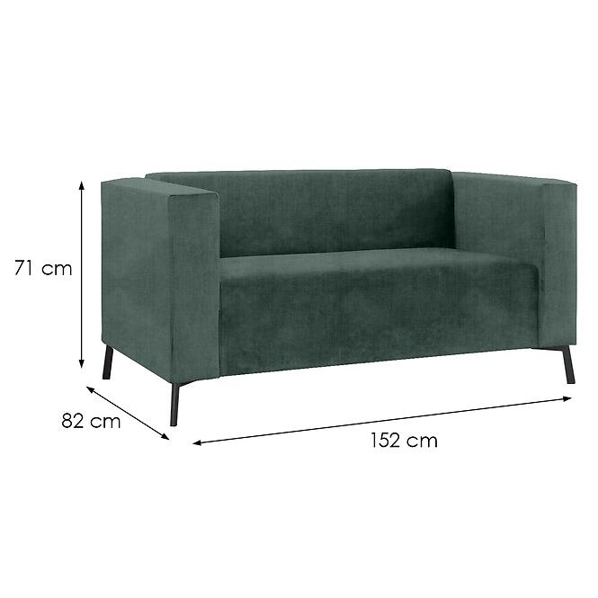 Kanapé Malwa 2 Vogue 12 lábak D,2