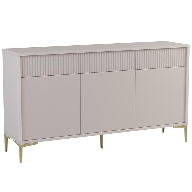 Komód Uni K3D3S beige