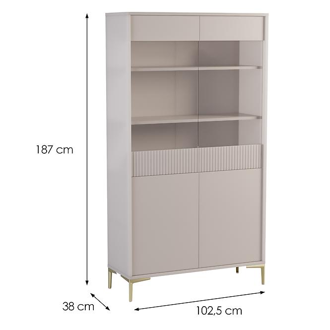 Vitrin Uni W2D beige