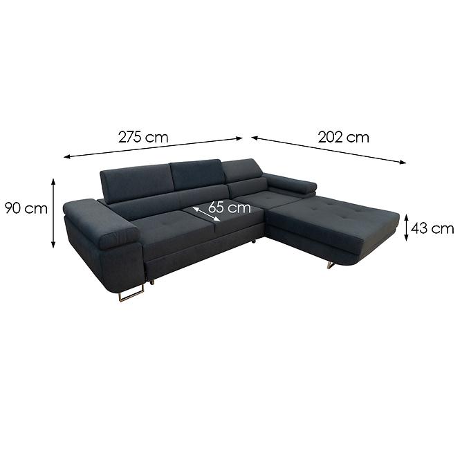 Sarokgarnitúra szett Lotus P Castel 79,9