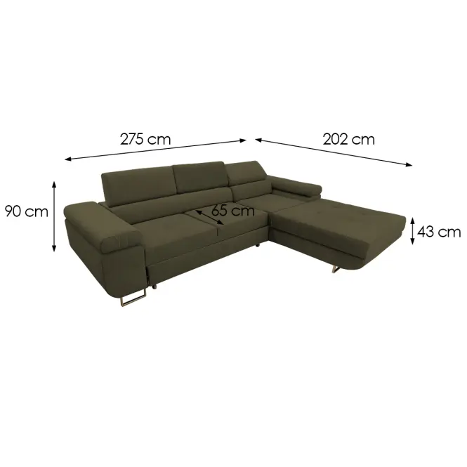 Sarokgarnitúra szett Lotus P Castel 39,9