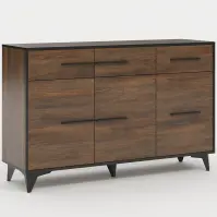 Komód Frida II K3D3S shirin walnut