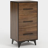 Komód Frida II K3SW shirin walnut