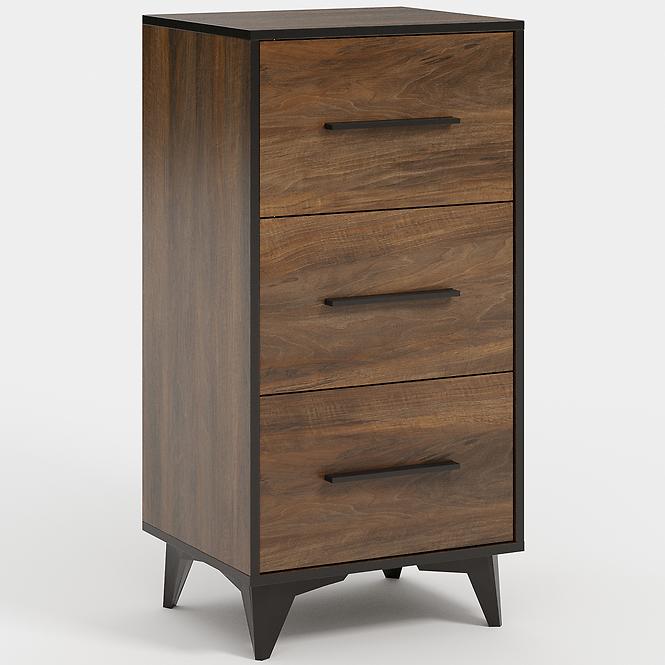 Komód Frida II K3SW shirin walnut