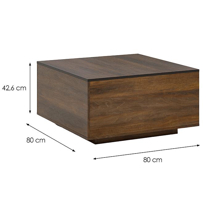 Dohányzóasztal Frida II ST shirin walnut