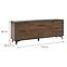 Szekrény RTV Frida II 2D2S shirin walnut,2