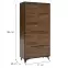 Szekrény Frida II S2D shirin walnut,2