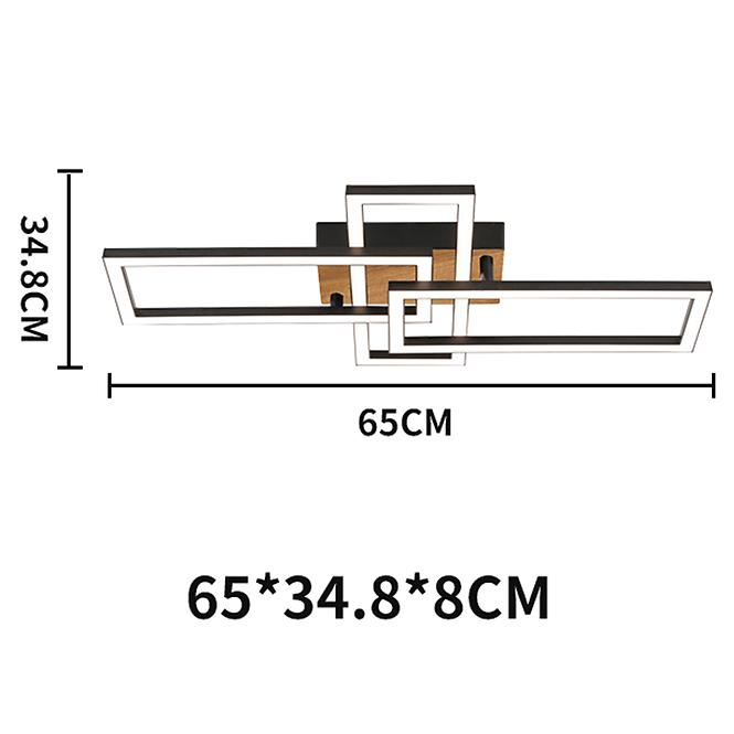 Lámpa Alma 3P WOOD AC-AL3PWOL 20W PL3 
