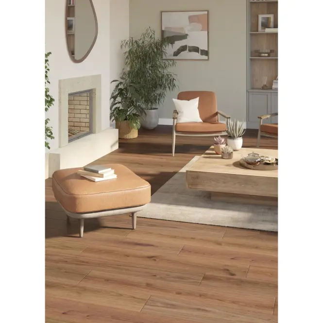 Vinyl padló LVT Elegance Rigid 55 Delicate Oak Brown 5,5mm 23/33,3