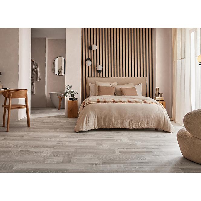 Vinyl padló LVT Elegance Rigid 55 Patchwork White 5,5mm 23/33