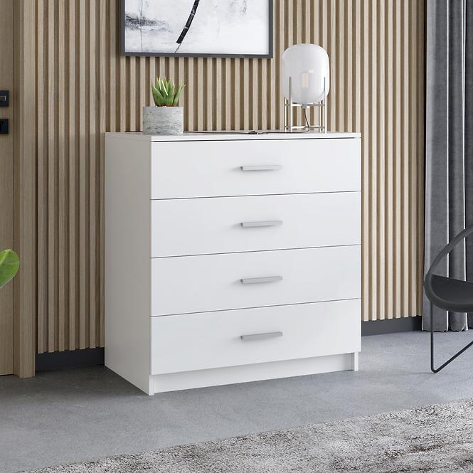 Komód DUO 4S fehér,4
