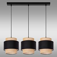 Lámpa W-L 1204/3 JUTE/BLACK LW3