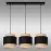 Lámpa W-L 1204/3 JUTE/BLACK LW3