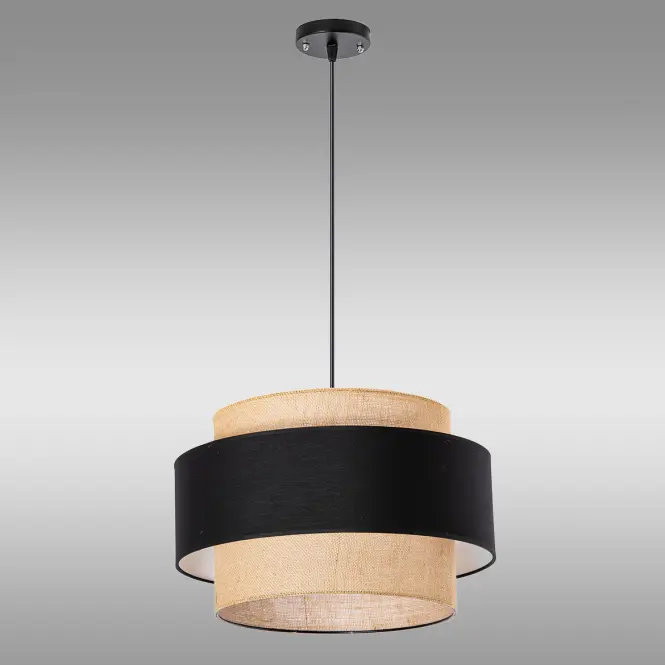 Lámpa W-1204/1-40 JUTE/BLACK LW1