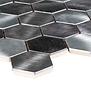 Csempe Mozaik SILVER HEXAGON 30/30/0,8