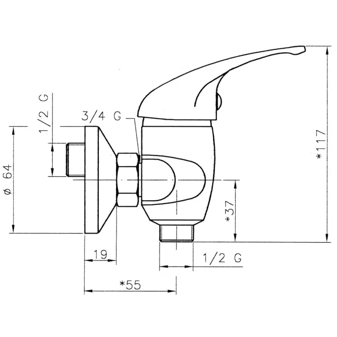ZUHANY CSAPTELEP 100mm TITANIA-NEON