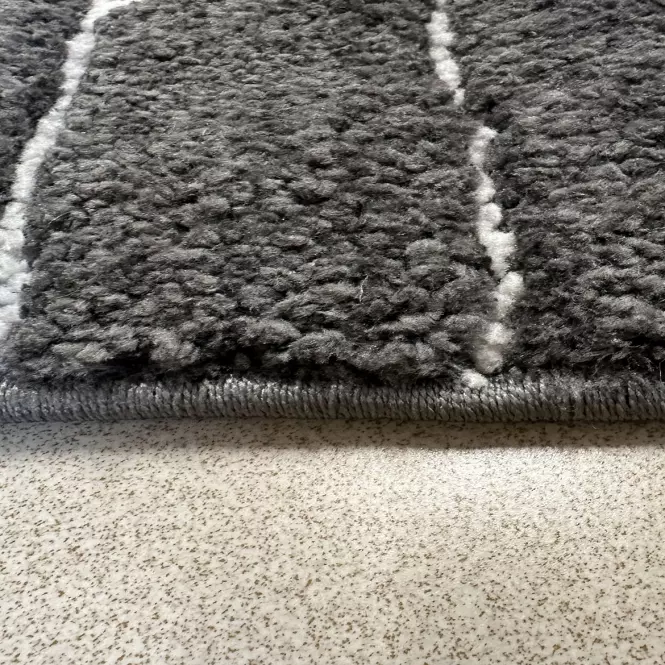 Szőnyeg Frisee Textures 1,6/2,3 1367A BOS RL 26 szürke