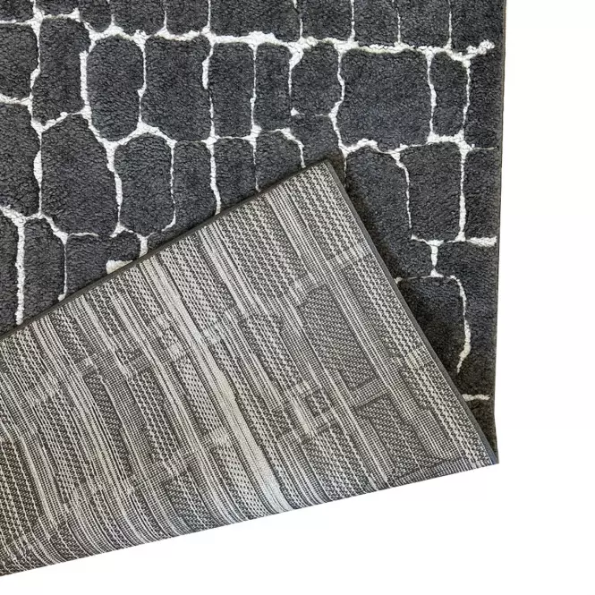 Szőnyeg Frisee Textures 1,6/2,3 1367A BOS RL 26 szürke
