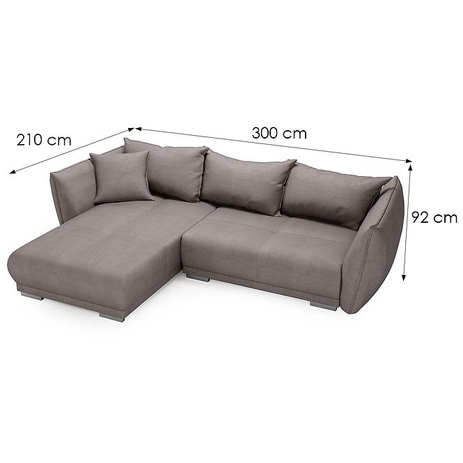 Sarokgarnitúra szett Botega L Element 03