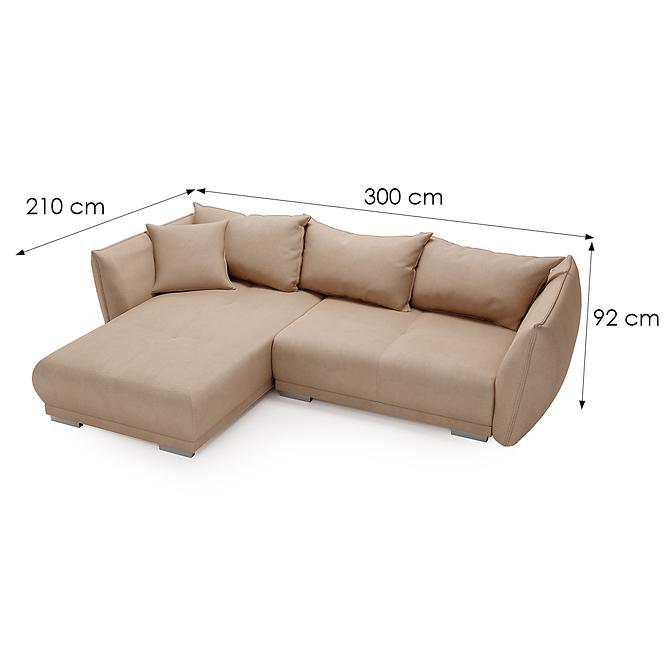 Sarokgarnitúra szett Botega L Element 06