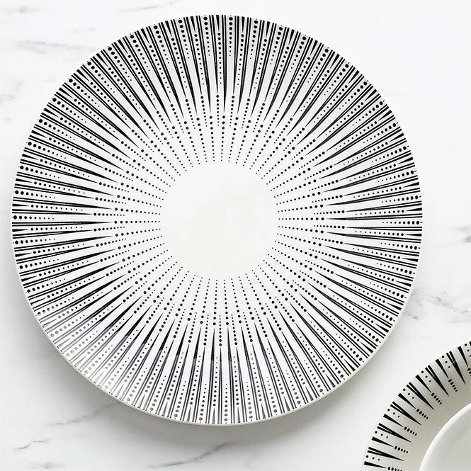 Porcelán tányér Iris vacsora 27 cm