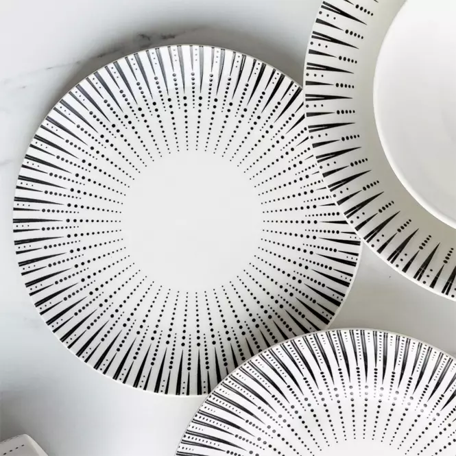 Porcelán desszert tányér Iris 19 cm