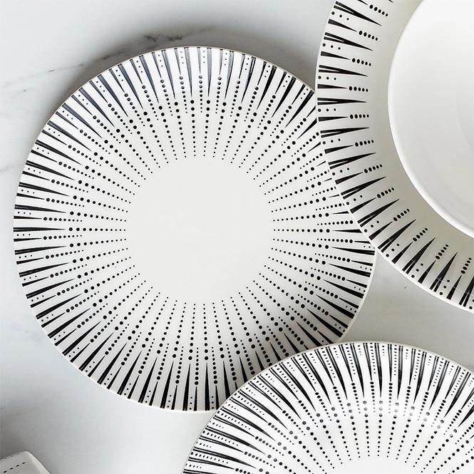 Porcelán desszert tányér Iris 19 cm
