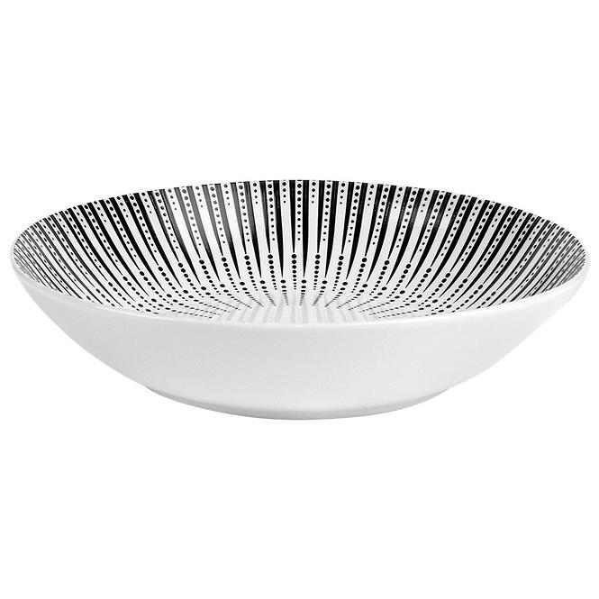 Porcelán leveses tányér Iris 20 cm