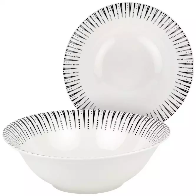 Porcelán salátástál Iris 23 cm