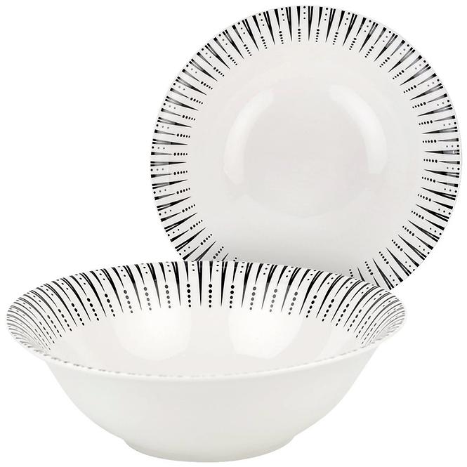 Porcelán salátástál Iris 23 cm