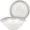 Porcelán salátástál Iris 23 cm,4