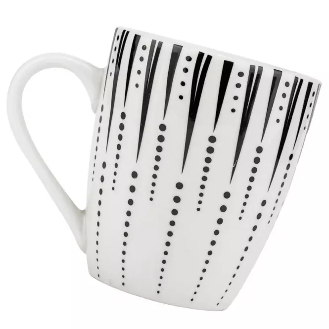 Porcelán bögre Iris 350 ml,4