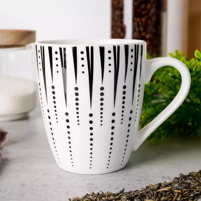 Porcelán bögre Iris 350 ml